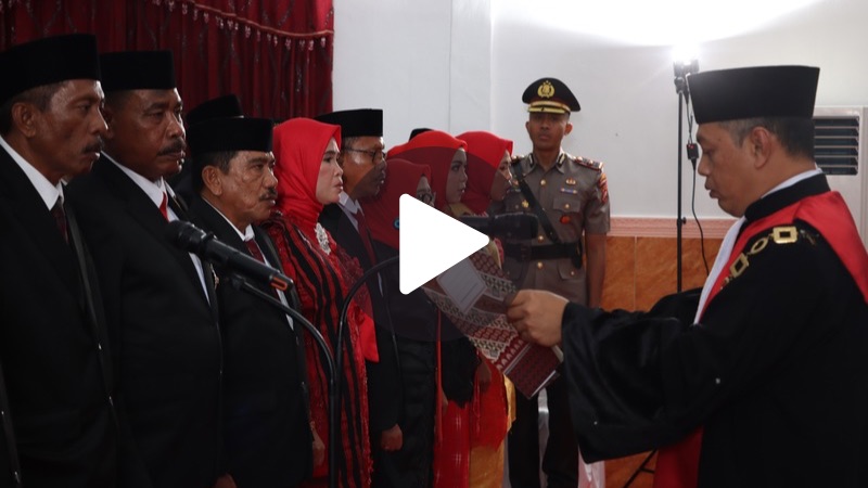 Pelantikan Anggota DPRD Wakatobi, Awal Baru untuk Aspirasi Masyarakat