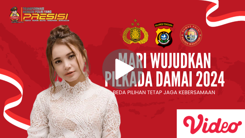 Rosa "Mari wujudkan Pilkada Damai 2024"