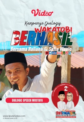Ketua Partai GELORA, MUSTAFA Serukan Kemenangan Haliana-Safia Wualo untuk Dua Periode\"