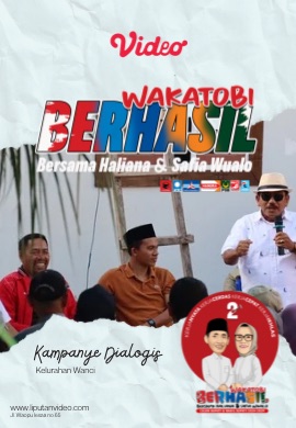 Haji Aswan Serukan Kemenangan Haliana-Safia Wualo untuk Dua Periode\"