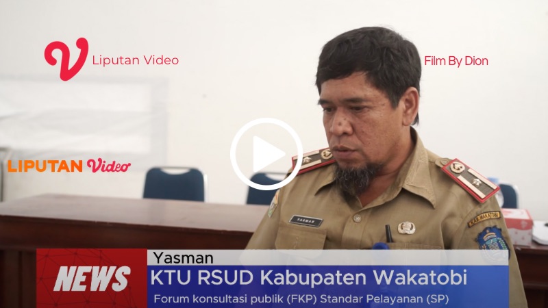 RSUD Wakatobi Gelar Konsultasi Publik Standar Pelayanan