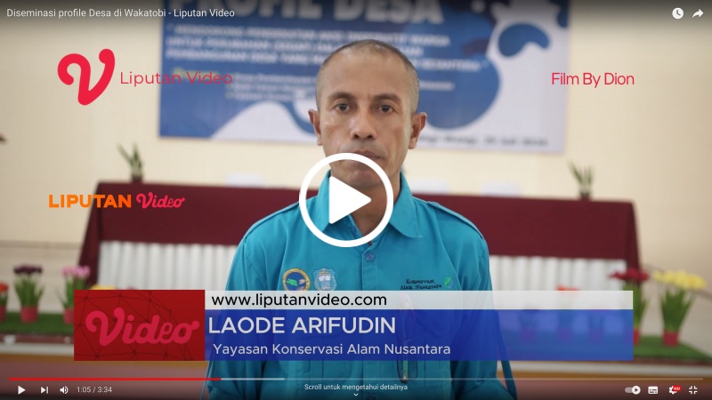 Diseminasi profile Desa di Wakatobi - Liputan Video