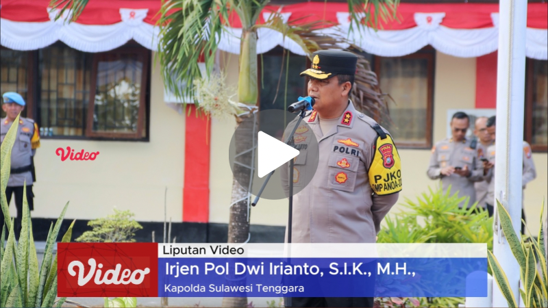 Kapolda Sultra Berikan Arahan kepada Polres Wakatobi untuk Kesiapan Pengamanan Pilkada Serentak 2024