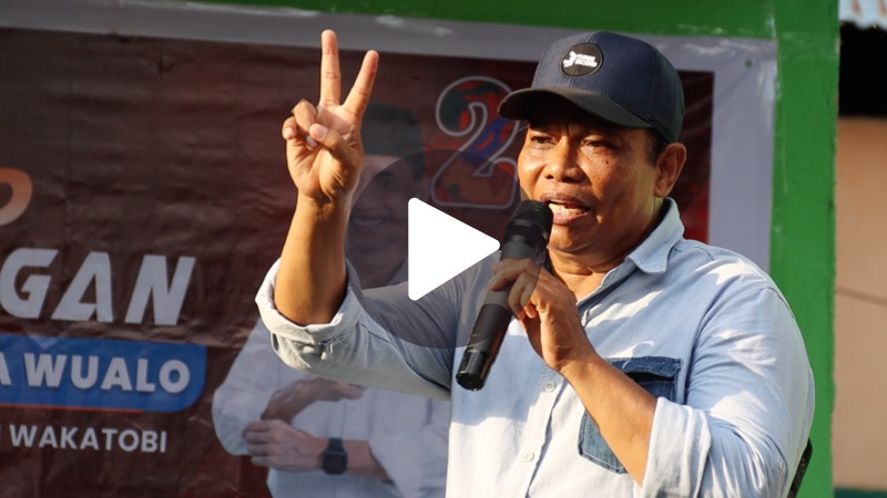 Pak Zakaria Serukan Kemenangan Haliana-Safia Wualo untuk Dua Periode"
